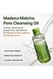 Madeca Matcha Cleansing Oil (5.07fl oz) – Two-Tone TECA & Jeju Matcha Deep Cleanser - 2