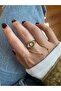 Gold Sun Pattern Ring