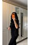Women's Short Sleeve Crew Neck Lace Detailed Viscose Two Thread Blouse - 2