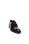 Men's Genuine Leather Claret Red Classic Shoes - 2