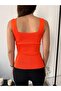 Women's Ultra Premium Soft Square Neck Strap Knitwear Bodysuit - 3