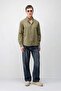 Khaki Relax Fit Men's Shirt - 2