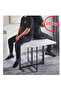 Dining Table Foldable Kitchen Table Extendable Versatile Table Space Saving Dining Table Drop Leaf Extension for Small Spaces black 120cm*80cm*75cm - 5