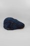 Unisex Vintage Denim Cap - with Leather Visor and Adjustable - 3