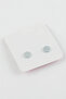 Single Stone Magnet Glass Earrings (7 mm)