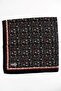 Women's Black Red Floral Patterned Stitched Writing - 2
