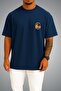 Oversize Tcg Karaburun Logo Pocket Printed Unisex T-Shirt
