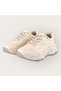Women's Thick Sole Lace-Up Sports Shoes & Sneakers Beige - 3