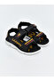 Lcw Steps Black Printed Boys' Sandals