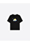 Cacio E Pepe Printed Crew Neck Oversize Trendy Women's T-Shirt