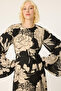 Leather Belt Patterned Dress - 4
