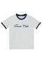 Tennis Club Printed T-Shirt for Ages 6-9 - Navy Blue