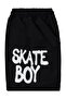 Skate Boy Printed Capri for Ages 6-9 - Black - 3