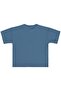 Striped Textured T-Shirt for 10-13 Years Old - Blue - 2