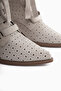 Beth Genuine Leather Brown Suede Lace Detailed Summer Western Women's Boots - 4