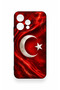 Oppo Reno 15 5g Compatible Turkish Flag Patterned Silicone Case - 2
