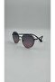 Unisex Oval Frame Gradient Sunglasses - 3