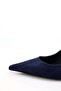 حذاء سلينجباك بمقدمة مدببة باللون الأزرق الداكن 25149 - 4