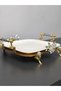 Kare Porcelain Presentation Plate with Foot Detail & Accessories & Special Laser - 7