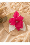 مشبك شعر جانبي كبير مزين بالزهور - إكسسوار نسائي بوهو شيك - 2