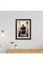 Alayra Satoru Gojo Posters Jujutsu Kaisen Anime Posters Framed Paintings with Black Frame (12inches - 2