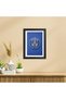 Alayra Paris Saint-Germain PSG Football Club 3D Textured Logo Poster Framed Painting (9 inches x 12 - 5
