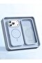 Magnetic Liquid Silicone Case Compatible with iPhone 17 Pro, Soft Touch Slim Protective Back Cover with Built-in Magnetic Ring - 8