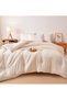 Pure Cotton Thickened Winter Quilt Washable Soft Quilt Moisture Absorption and Heating Warm Breathable Quilted Dye Free Soy Fiber Comforter Core 220x240cm - 8