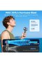 5200mAh High Speed Handheld Turbo Fan, 13000 RPM Powerful Cooling Ice Fan, Portable Mini Fans Rechargeable, 1-100 Speeds Adjustable, for Summer Beach Travel Concerts, Gifts for Women(Gray) - 2