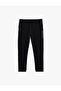 Comfortable Fit, Pocketed, Elasticated Leg, Lace-Up Waist Jogger Sports Sweatpants - 5