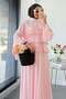 Premium Ruffle Detailed Siena Muslin Skirt Set - Pink - 7