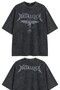 Unisex Oversize Metallica Est 1981 San Francisco Back Printed Washable Rock Band T-Shirt