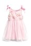 Tulle Pink Little Girl's Evening Dress - 2