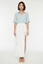 Women's Beachwear Viscose Maxi Skirt Slit A-Line Cutout Unlined Stylish Comfortable Summer Collection Daily - 4