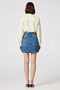 Women's Plus Size A-Line Denim Skirt 100% Cotton Elastic Waist Pocketed Mini Length Daily Casual Modern - 5