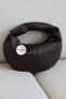 Women's Knot Detailed Shoulder Bag Crescent Model Soft Daily Handbag En28 Size17 - 2