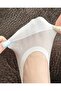 Brezza Series White Invisible Babet Socks Non-Slip Silicone Sole Thin and Breathable Socks - 5