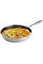 28cm Non-Stick Fry Pan – Stainless Steel Skillet, Large Cooking Pan for Eggs, Omelette, Frying & Daily Kitchen Use