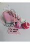 Women's Imported Mini Sneakers with Bell Bag Charm