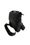 Genuine Leather Black Men's Messenger Bag and Handbag - 5