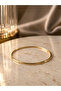 Gold Color Minimal Ajda Bracelet – Elegant and Timeless Women's Bracelet - 3