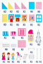 Magnetic House Blocks |   3 Years+ |   55 Pieces |   Fine Motor Skills and Focus - 7
