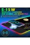 RGB Gaming Mouse Pad Large Extended Mat with Wireless Charging, Waterproof LED Desk Pad - 7