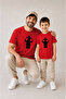 Father Son Combination Sold as a Single Item 100% Cotton Oversize T-Shirt Father's Day Gift