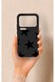 Mi 17 Pro Max Compatible Black Star Patterned Silicone Case