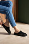 Zelda Closed-Front Sabo Trok Detailed Women's Slippers - 4