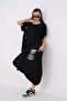 Snap-Fastened Skirt with Shalwar Design Top Set - 3