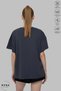 Unisex Crew Neck Cancer Zodiac Sign Printed Cotton Oversize Short Sleeve T-Shirt - 4