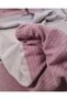 Pink Blue Gray Paneled Jacquard Interlock Fabric Flexible Soft Cardigan & Sweater Fabric 150X110Cm (Each Panel) - 6