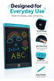 12 Inch Colorful LCD Writing Tablet Kids Erasable Doodle Drawing Board with Stylus - 3